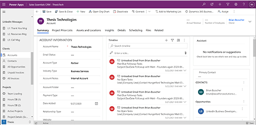 Sales Essentials CRM