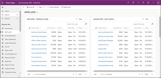 Sales Essentials CRM